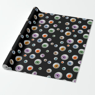 Papel De Regalo Globos del ojo del zombi