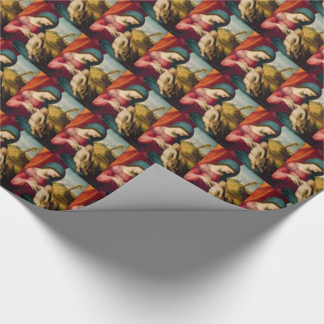 Papel De Regalo gloria a Jesús y María (Esquina)