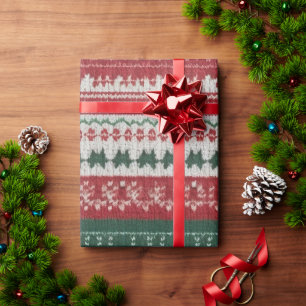 Papel De Regalo Gloriosos Navidades feos suéteres diseño