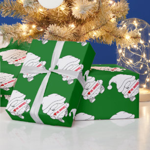 Papel De Regalo Gnome de Navidad