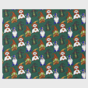 Papel de regalo Gnome-o-Ween (Medio)