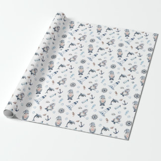 Papel De Regalo ¡Gnomes Náuticos!