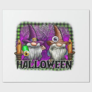 Papel De Regalo Gnomo de Halloween