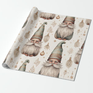 Papel De Regalo Gnomo de Jardín Caprichoso & Botánico