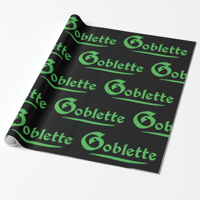 Papel De Regalo Goblette (Desenrollado)