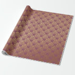 Papel De Regalo Goden Seashells Burgund Bordeaux Plum<br><div class="desc">Papel de envoltura de moda contemporánea. Para cualquier evento como cumpleaños,  aniversario,  nuevo hogar,  retiros de graduación,  navidades,  valentina,  empresa,  bodas de empaquetado,  duchas de novias,  etc</div>