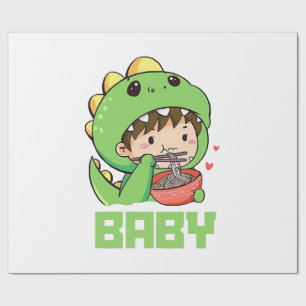 Papel De Regalo godzilla de bebé