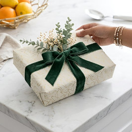 Papel De Regalo Gold Filigree Art Deco | Goose Antique Cream