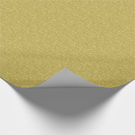 Papel De Regalo Gold Glitter