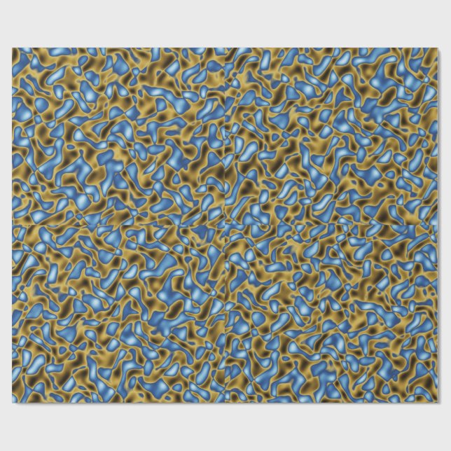 Papel De Regalo Golden colours pattern  (Superficie plana)