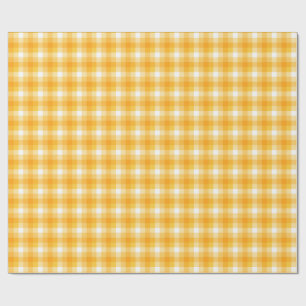 Papel De Regalo Golden Hues Gingham