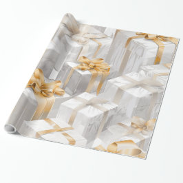 Papel De Regalo Golden Morning Gifts Wrapping Paper