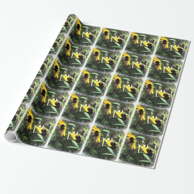 Papel De Regalo Goldfinch (Desenrollado)