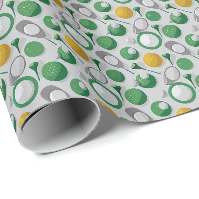 Papel De Regalo Golf (Esquina del rollo)