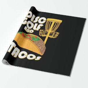 Papel De Regalo Golf De Disco Y Tacos