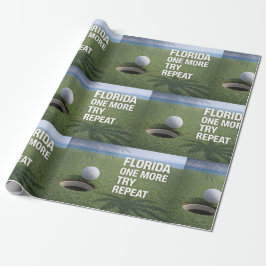 Papel De Regalo Golf Florida temático