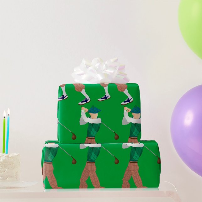 Papel De Regalo Golfer bien vestido (Subido por el creador)