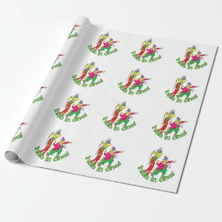 Papel De Regalo Golfista recibiendo un agujero en uno