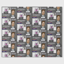 Papel De Regalo Golpe de policía de pollo