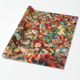 Papel De Regalo Goma masticada