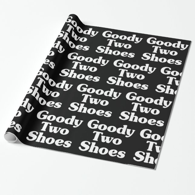 Papel de regalo Goody Two Shoes (Desenrollado)