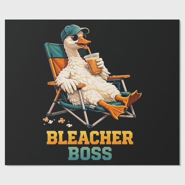 Papel De Regalo Goose Bleacher Boss (Superficie plana)