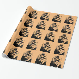 Papel De Regalo Gorila de arte pop