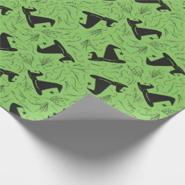 Papel De Regalo Gorra de brujas Baby Shower Halloween