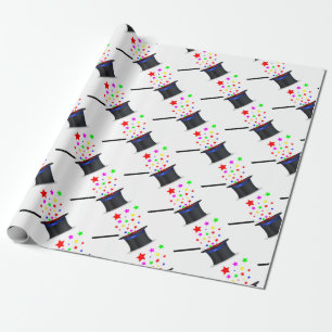 Papel De Regalo Gorra Mágico Y Guerra