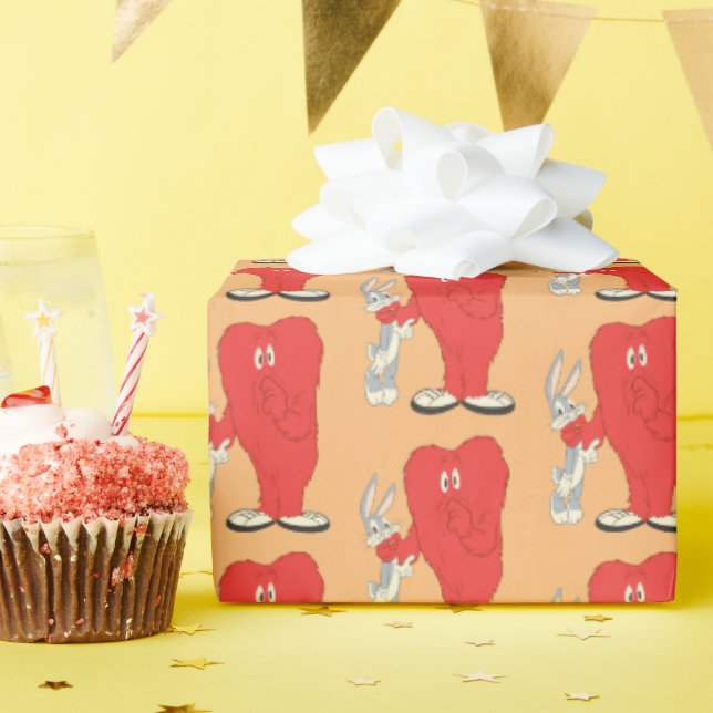 Papel De Regalo Gossamer Holding BUNNY™ (Fiesta de cumpleaños )