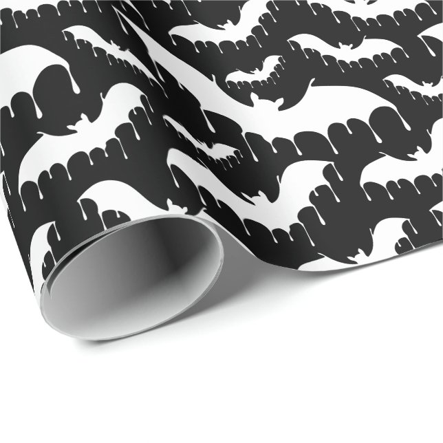 Papel De Regalo Gothic Dripping Blogs Halloween (Esquina del rollo)