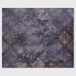 Papel De Regalo Gothic Grunge Indigo 