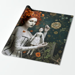 Papel De Regalo Gothic Vintage Art Design