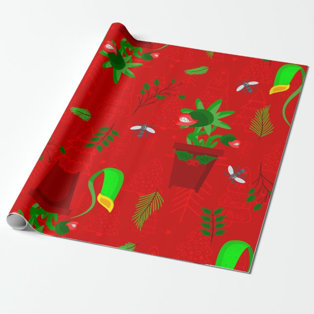 Papel De Regalo gothmas navidades venus flytrampa creepmas (Desenrollado)