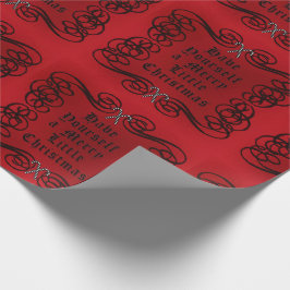 Papel De Regalo Gótico estilo Feliz Navidades