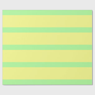 Papel De Regalo Gótico Pastel Rayos de lápiz Verde y Amarillo