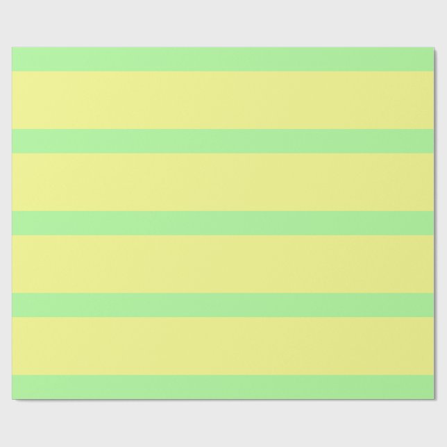 Papel De Regalo Gótico Pastel Rayos de lápiz Verde y Amarillo (Superficie plana)