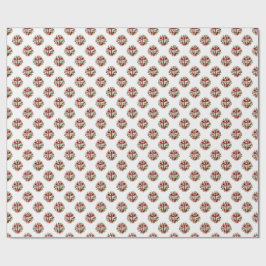 Papel De Regalo Gracia Floral – Cruz Perfecta y Corona de Lirios