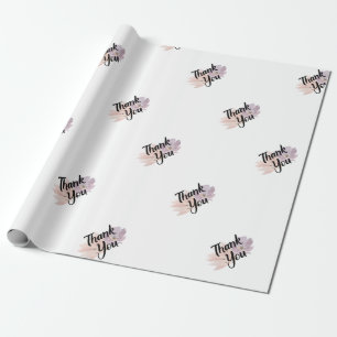 Papel De Regalo Gracias Favor Floral