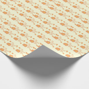 Papel De Regalo Gracias Flores