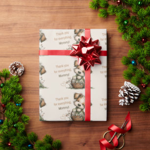 Papel De Regalo Gracias por todo, Mamá!