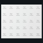 Papel De Regalo gracias por venir nombre del remitente mensaje de<br><div class="desc">Diseño</div>