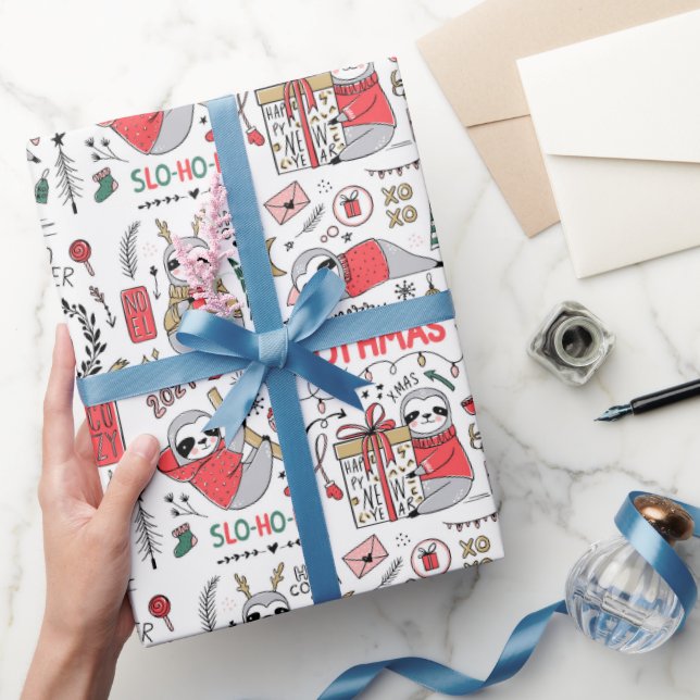 Papel De Regalo Graciosa broma de Navidades burdos con envolvimien (Regalar)