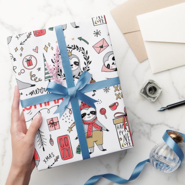 Papel De Regalo Graciosa broma de Navidades burdos con envolvimien (Regalar)