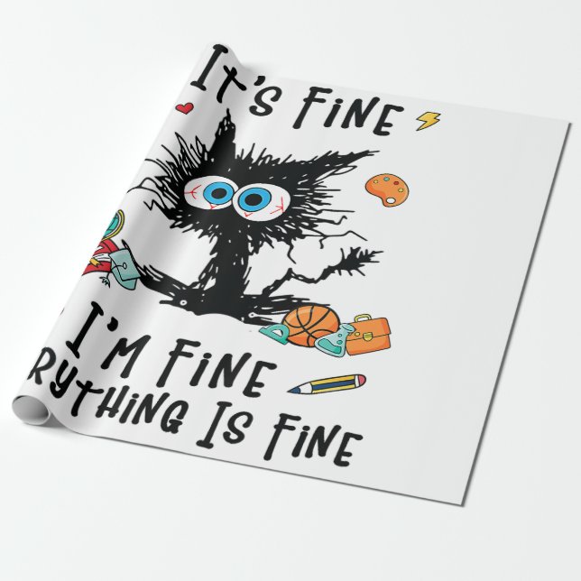 Papel De Regalo Graciosa Física Velocidad Raptor Distancia De Velo (Desenrollado)