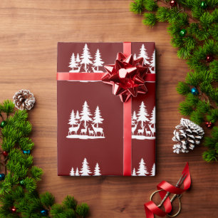 Papel De Regalo Gracioso Camping de Senderismo de verano en un pin