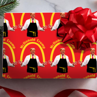 Papel De Regalo Gracioso meme de citas a los Fries franceses de Do