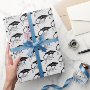 Papel De Regalo Grad Elegant Black Graduation Cap