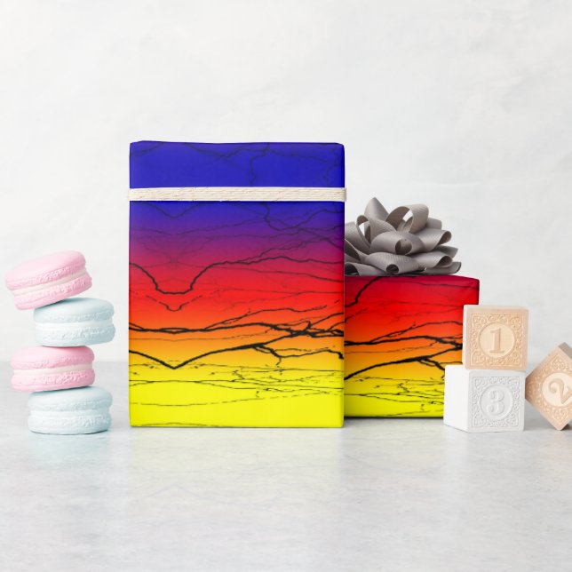 Papel De Regalo Gradiente abstracto (Baby Shower)