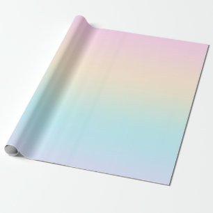 Papel De Regalo Gradiente de color Pastel
